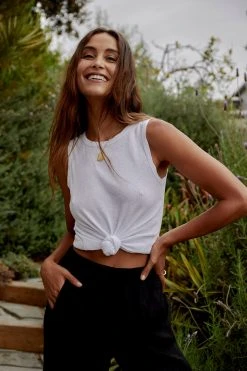 Velvet By Graham & Spencer Womens MAXIE RIBBED TANK TOP 31 Velvet By Graham & Spencer Womens MAXIE RIBBED TANK TOP