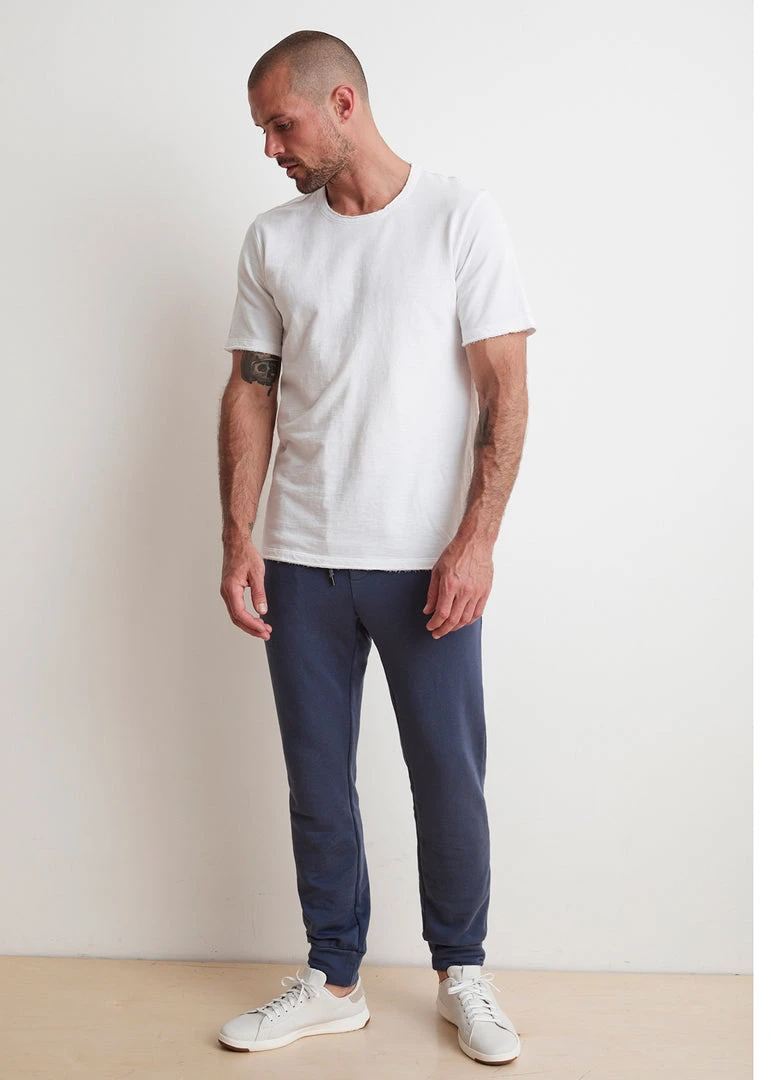 Velvet By Graham & Spencer Mens DOM MICRO TERRY CREW TEE 6 Velvet By Graham & Spencer Mens DOM MICRO TERRY CREW TEE