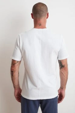 Velvet By Graham & Spencer Mens DOM MICRO TERRY CREW TEE 8 Velvet By Graham & Spencer Mens DOM MICRO TERRY CREW TEE