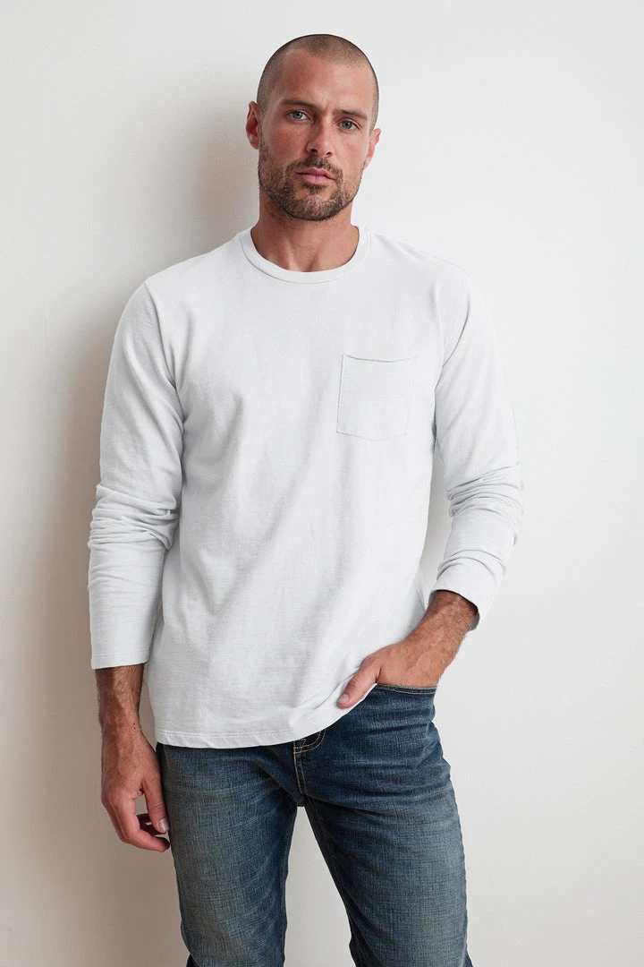 Velvet By Graham & Spencer Mens PETE MICRO TERRY TEE 3 Velvet By Graham & Spencer Mens PETE MICRO TERRY TEE