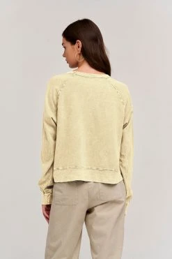 Velvet By Graham & Spencer SHAYLEN MINERAL JERSEY TEE Womens