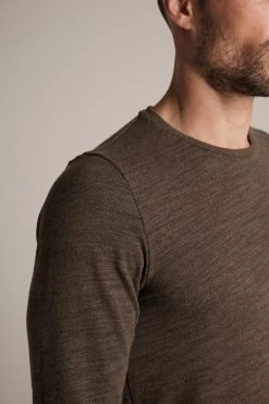 Velvet By Graham & Spencer RAYMON MOCK TWIST JERSEY KNIT TOP