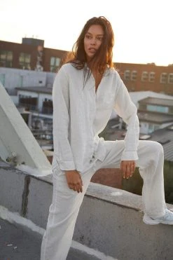 Velvet By Jenny Graham Womens MULHOLLAND SHIRT