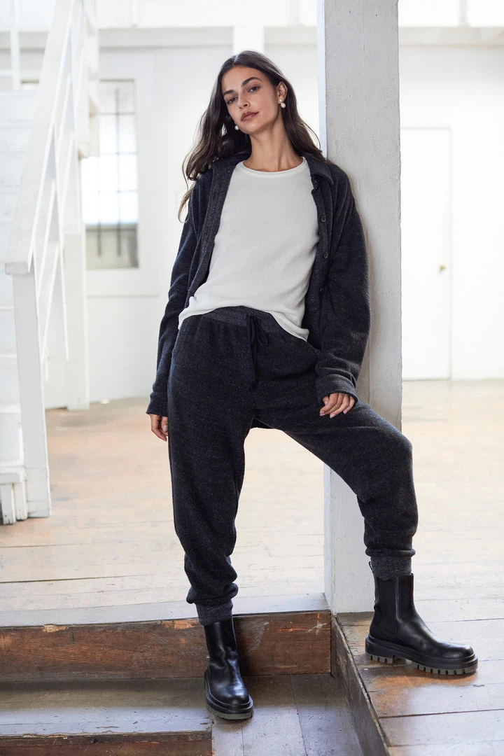 Velvet By Graham & Spencer CAROLINA COTTON THERMAL TEE Womens 6 Velvet By Graham & Spencer CAROLINA COTTON THERMAL TEE Womens