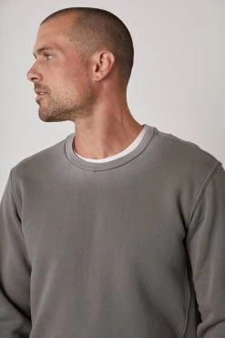 Velvet By Graham & Spencer Mens MATTS OMBRE FLEECE SWEATSHIRT 18 Velvet By Graham & Spencer Mens MATTS OMBRE FLEECE SWEATSHIRT