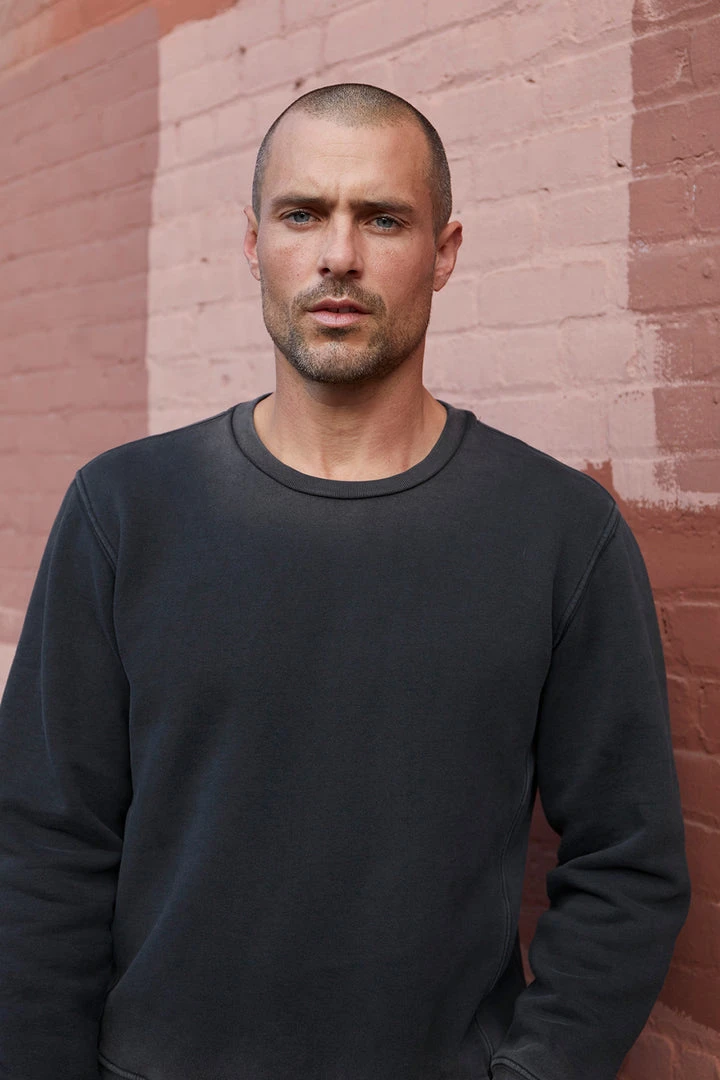 Velvet By Graham & Spencer Mens MATTS OMBRE FLEECE SWEATSHIRT 12 Velvet By Graham & Spencer Mens MATTS OMBRE FLEECE SWEATSHIRT