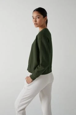 Velvet By Jenny Graham YNEZ SWEATSHIRT Womens