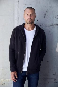 Velvet By Graham & Spencer DARIUS ZIP-UP HOODIE Mens