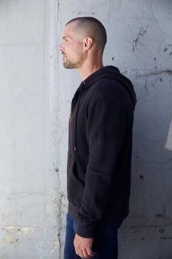 Velvet By Graham & Spencer DARIUS ZIP-UP HOODIE Mens