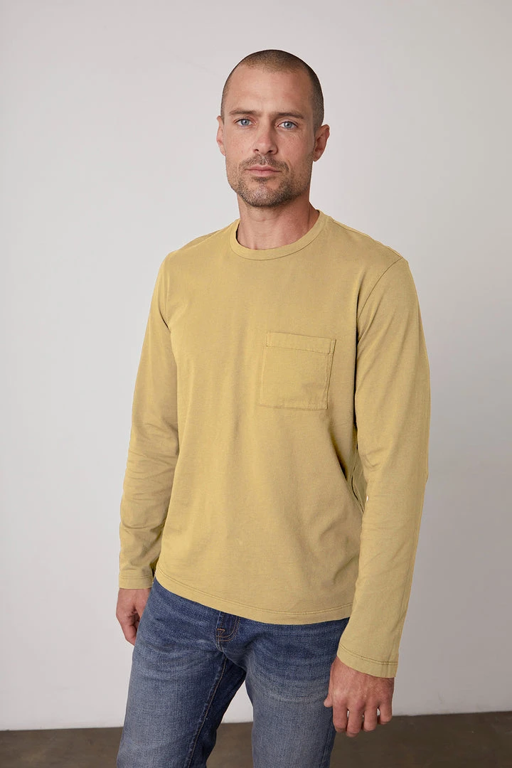 Velvet By Graham & Spencer OLIVER POCKET TEE Mens 8 Velvet By Graham & Spencer OLIVER POCKET TEE Mens