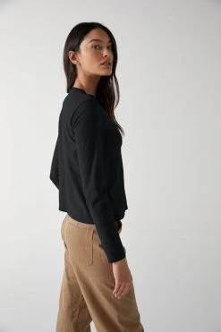 Velvet By Jenny Graham VICENTE TEE Womens 45 Velvet By Jenny Graham VICENTE TEE Womens