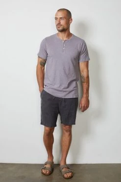 Velvet By Graham & Spencer MAXWELL LINEN SHORT Mens 22 Velvet By Graham & Spencer MAXWELL LINEN SHORT Mens