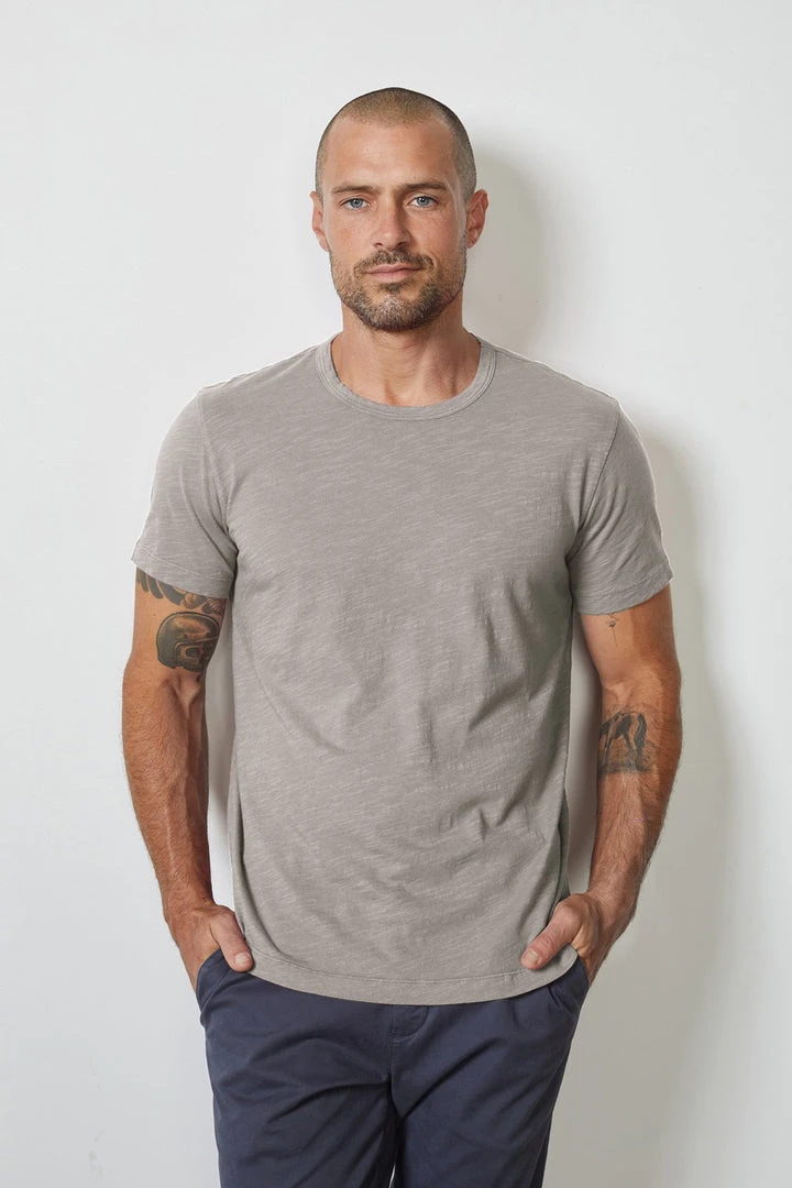 Velvet By Graham & Spencer Mens AMARO CREW NECK SLUB TEE 6 Velvet By Graham & Spencer Mens AMARO CREW NECK SLUB TEE