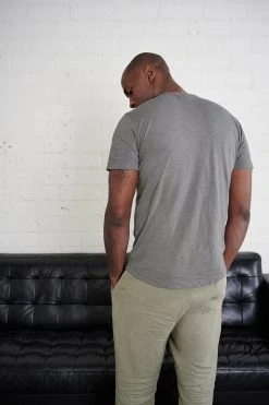 Velvet By Graham & Spencer Mens AMARO CREW NECK SLUB TEE 101 Velvet By Graham & Spencer Mens AMARO CREW NECK SLUB TEE