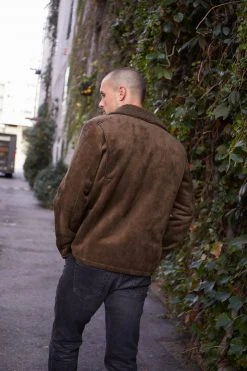 Velvet By Graham & Spencer Mens BOAZ FAUX SUEDE JACKET 12 Velvet By Graham & Spencer Mens BOAZ FAUX SUEDE JACKET