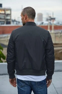 Velvet By Graham & Spencer Mens DOUGAL BOMBER JACKET