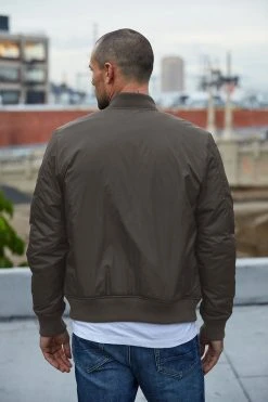 Velvet By Graham & Spencer Mens DOUGAL BOMBER JACKET