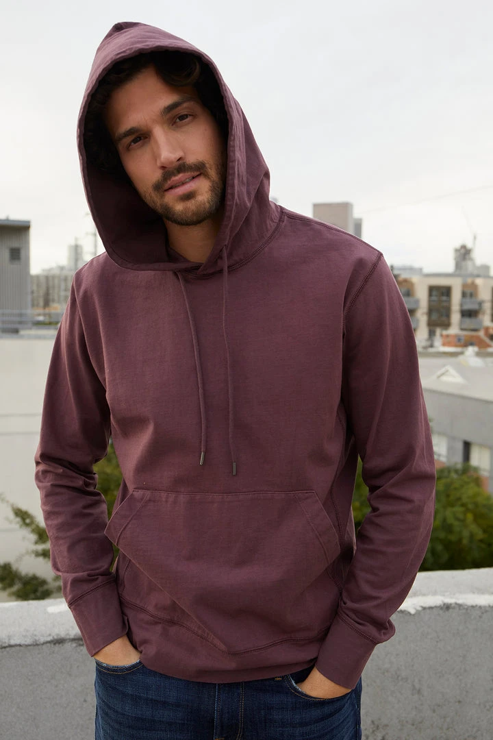 Velvet By Graham & Spencer Mens BARTH PULLOVER HOODIE 4 Velvet By Graham & Spencer Mens BARTH PULLOVER HOODIE