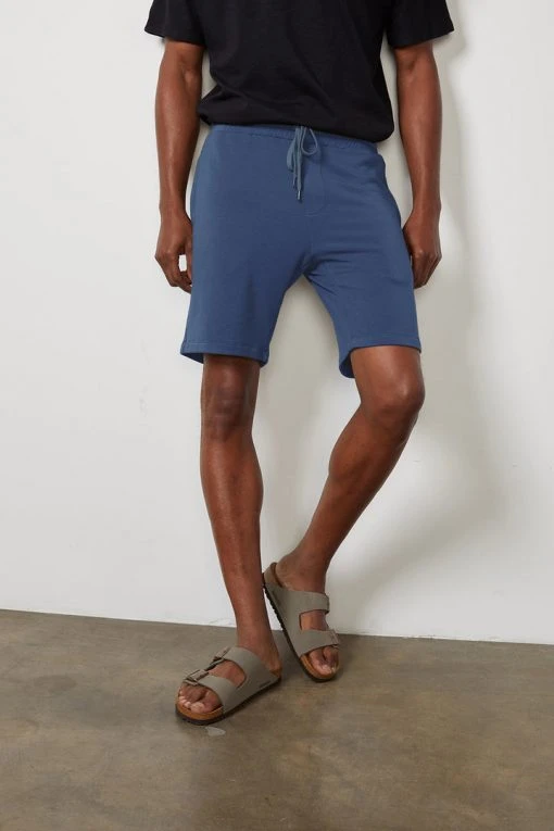 Velvet By Graham & Spencer ATLAS LUXE FLEECE DRAWSTRING SHORT 6 Velvet By Graham & Spencer ATLAS LUXE FLEECE DRAWSTRING SHORT