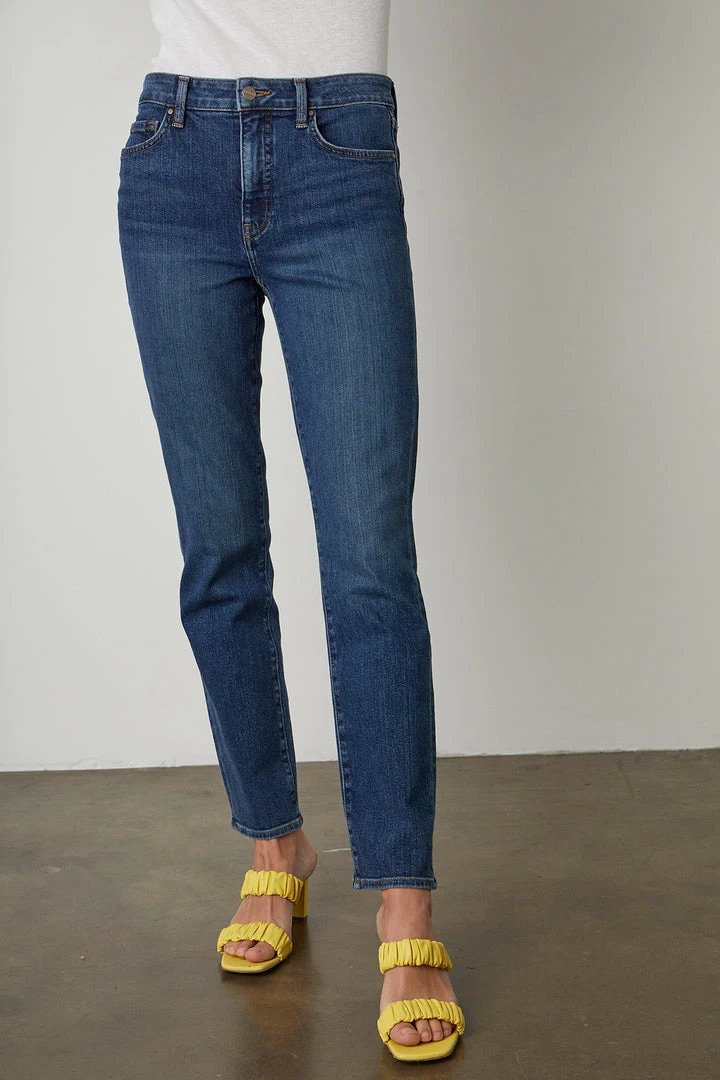 Velvet By Graham & Spencer VICTORIA HI RISE STRAIGHT LEG JEAN 8 Velvet By Graham & Spencer VICTORIA HI RISE STRAIGHT LEG JEAN