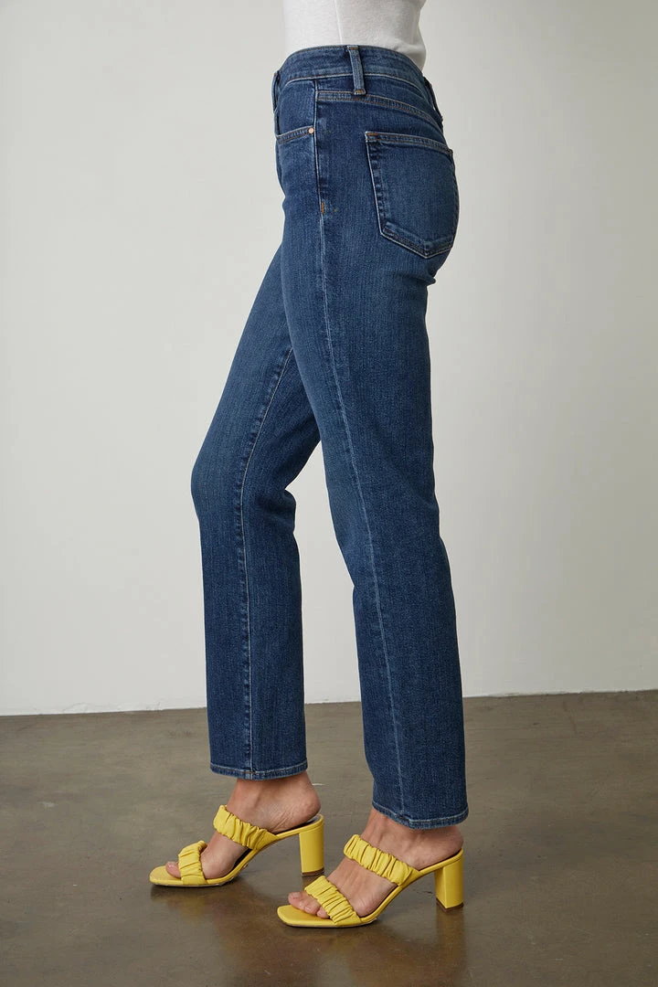 Velvet By Graham & Spencer VICTORIA HI RISE STRAIGHT LEG JEAN 9 Velvet By Graham & Spencer VICTORIA HI RISE STRAIGHT LEG JEAN