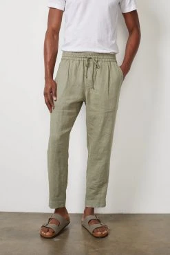Velvet By Graham & Spencer Mens BOYD LINEN PANT