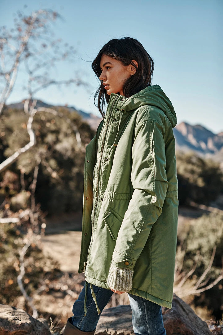 Velvet By Graham & Spencer Womens NICKI PARKA JACKET 5 Velvet By Graham & Spencer Womens NICKI PARKA JACKET