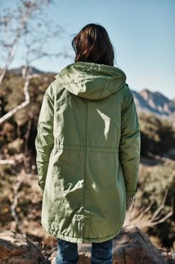 Velvet By Graham & Spencer Womens NICKI PARKA JACKET 11 Velvet By Graham & Spencer Womens NICKI PARKA JACKET