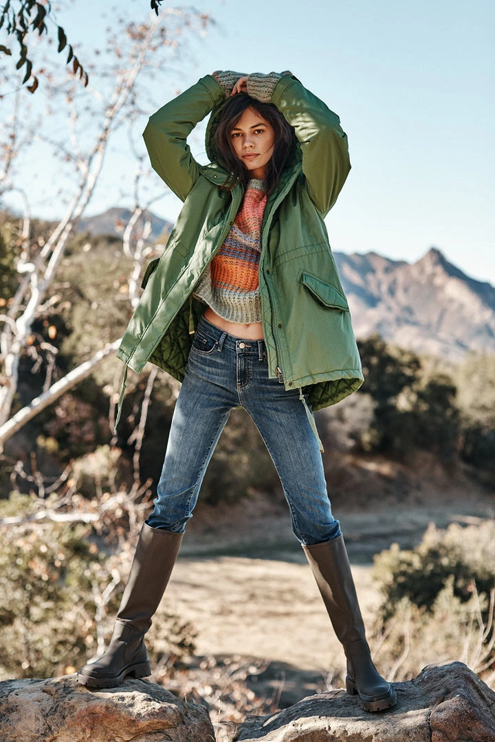 Velvet By Graham & Spencer Womens NICKI PARKA JACKET 3 Velvet By Graham & Spencer Womens NICKI PARKA JACKET