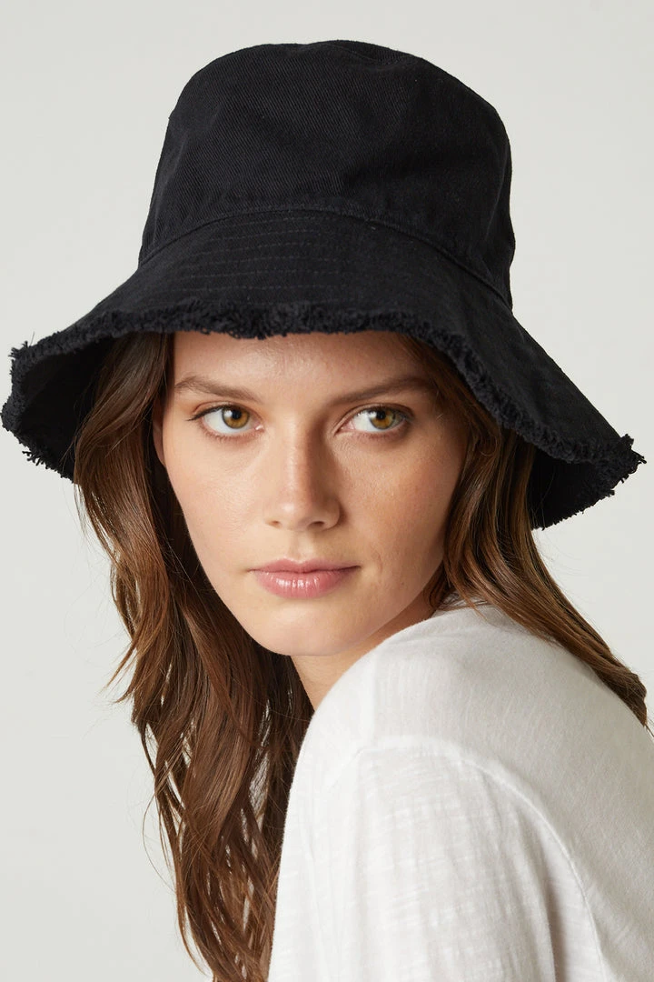 Velvet By Graham & Spencer FRINGED BUCKET HAT 7 Velvet By Graham & Spencer FRINGED BUCKET HAT