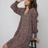 Velvet By Graham & Spencer ESTHER PRINTED DRESS