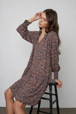 Velvet By Graham & Spencer ESTHER PRINTED DRESS