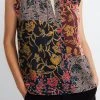 Velvet By Graham & Spencer Womens ROSETTA PRINTED BLOUSE 2 Velvet By Graham & Spencer Womens ROSETTA PRINTED BLOUSE