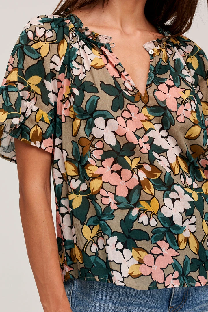 Velvet By Graham & Spencer LUCY PRINTED TOP Womens 12 Velvet By Graham & Spencer LUCY PRINTED TOP Womens