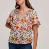 Velvet By Graham & Spencer LUCY PRINTED TOP Womens 2 Velvet By Graham & Spencer LUCY PRINTED TOP Womens
