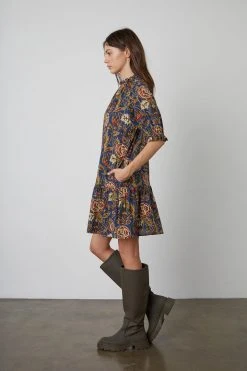 Velvet By Graham & Spencer TORY PRINTED DRESS 11 Velvet By Graham & Spencer TORY PRINTED DRESS