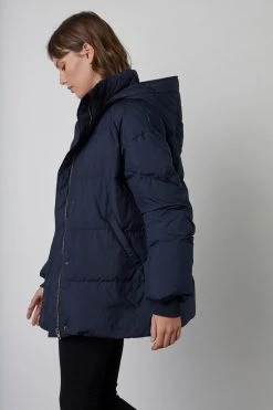 Velvet By Graham & Spencer Womens HEIDI PUFFER JACKET 10 Velvet By Graham & Spencer Womens HEIDI PUFFER JACKET