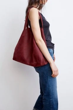 Velvet By Graham & Spencer CLOVER LEATHER TOTE