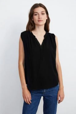 Velvet By Graham & Spencer RAVIN SLEEVELESS BLOUSE Womens