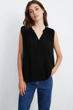Velvet By Graham & Spencer RAVIN SLEEVELESS BLOUSE Womens