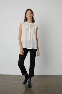 Velvet By Graham & Spencer WENNA SLEEVELESS BLOUSE 19 Velvet By Graham & Spencer WENNA SLEEVELESS BLOUSE