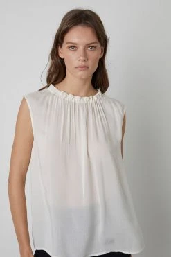 Velvet By Graham & Spencer WENNA SLEEVELESS BLOUSE 15 Velvet By Graham & Spencer WENNA SLEEVELESS BLOUSE