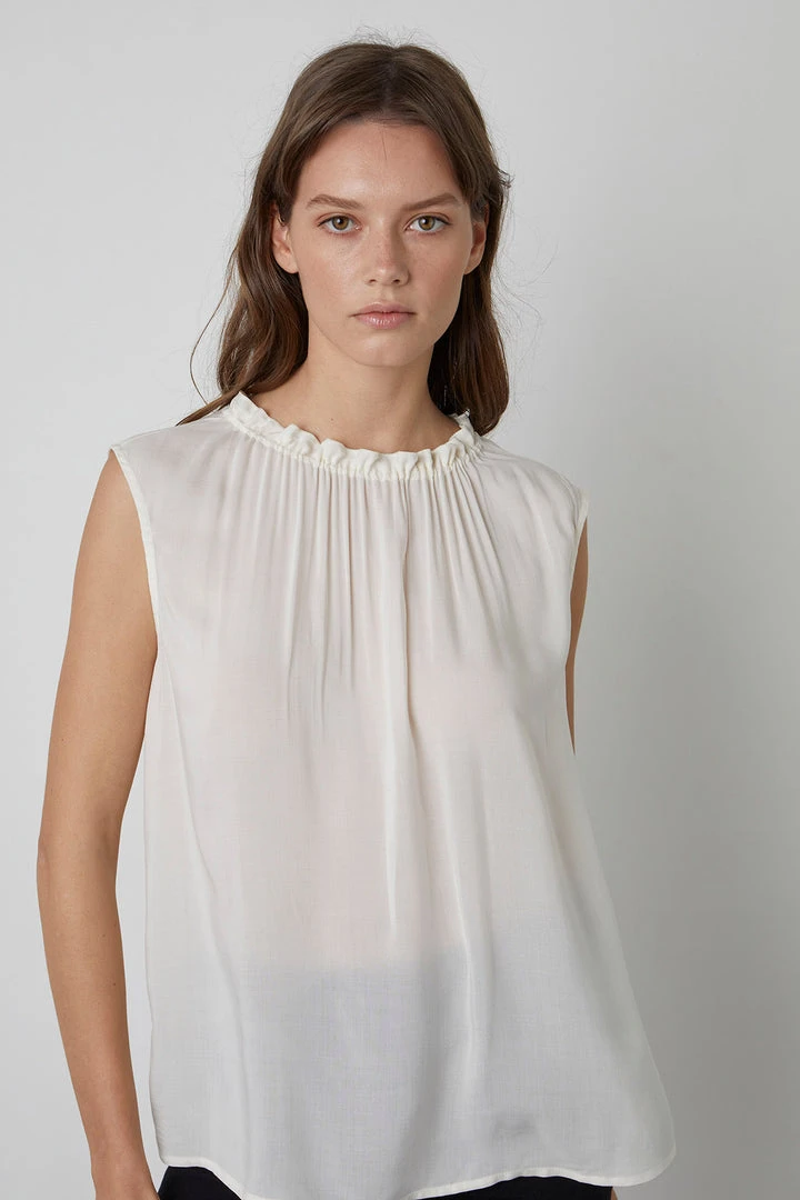Velvet By Graham & Spencer WENNA SLEEVELESS BLOUSE 4 Velvet By Graham & Spencer WENNA SLEEVELESS BLOUSE