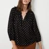Velvet By Graham & Spencer MAISEE PEASANT BLOUSE 1 Velvet By Graham & Spencer MAISEE PEASANT BLOUSE