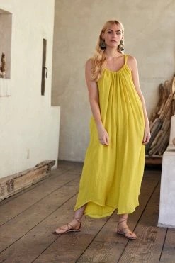 Velvet By Graham & Spencer Womens REESE COTTON GAUZE DRESS 20 Velvet By Graham & Spencer Womens REESE COTTON GAUZE DRESS