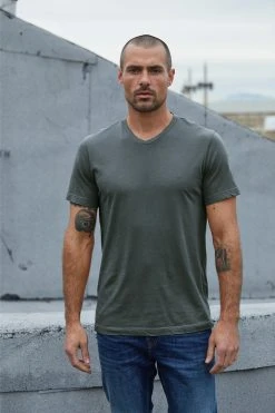 Velvet By Graham & Spencer SAMSEN WHISPER CLASSIC V-NECK TEE 12 Velvet By Graham & Spencer SAMSEN WHISPER CLASSIC V-NECK TEE