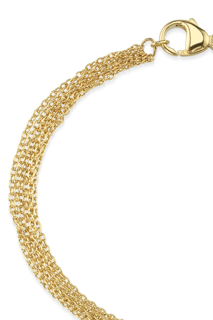 Sloan Studio Accessories SEVEN STRAND BRACELET IN GOLD BY SLOAN 4 Sloan Studio Accessories SEVEN STRAND BRACELET IN GOLD BY SLOAN