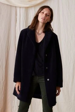 Velvet By Graham & Spencer TRISHELLE LUX SHERPA OVERSIZED COAT Womens 17 Velvet By Graham & Spencer TRISHELLE LUX SHERPA OVERSIZED COAT Womens