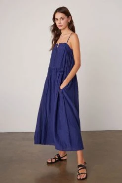Velvet By Graham & Spencer Womens FARRAH RUFFLE CAMI DRESS 16 Velvet By Graham & Spencer Womens FARRAH RUFFLE CAMI DRESS