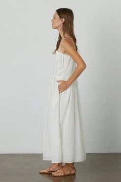 Velvet By Graham & Spencer Womens FARRAH RUFFLE CAMI DRESS 21 Velvet By Graham & Spencer Womens FARRAH RUFFLE CAMI DRESS